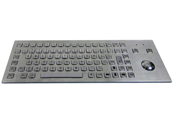 kaufen Industrielle Edelstahl-Platten-Berg-Tastatur IP65 mit optische Mäuserollkugel online manufacture