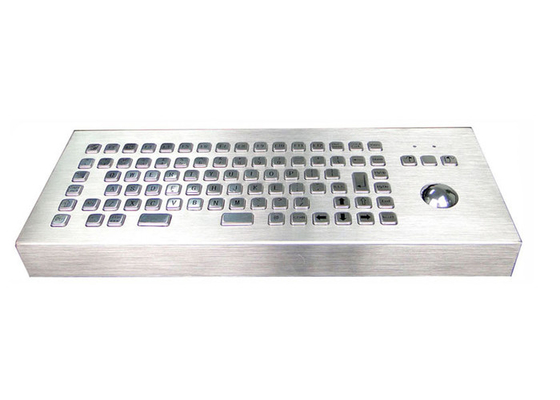 kaufen Staub-Beweis-Metallindustrielle Computer-Tastatur mit Schlüsseln der Rollkugel-86 online manufacture