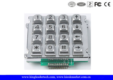 Control System Metal Industrial Numeric Keypad With / Without Backlight