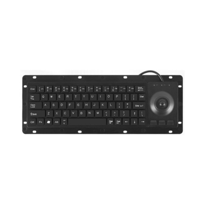 Industrielle Computer-Tastatur benutzerdefinierte staubdichte schwarze Kunststoff-Tastatur mit USB- oder PS2-Schnittstelle und benutzerdefinierte Layout verfügbar