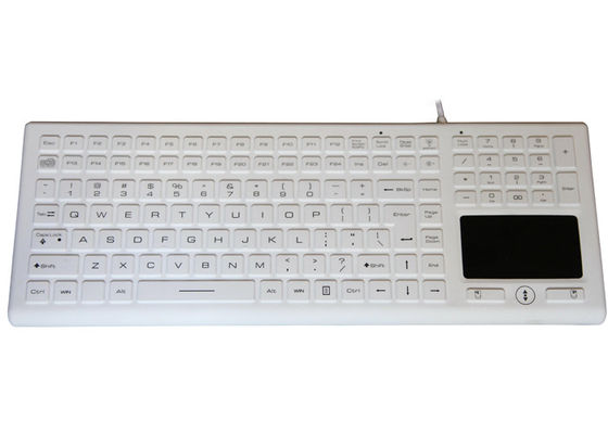 IP68 wasserdichte Touchpad-Tastatur aus medizinischem und industriellem Silikon, die Flüssigkeiten und harten Reinigungsverfahren standhält