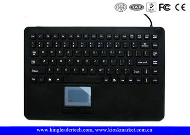 Schwarze Berührungsfläche kompatible tragbare USB-Tastatur für Laptop Win7